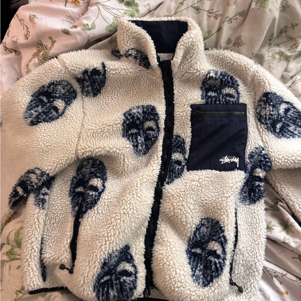 Stussy mask fleece